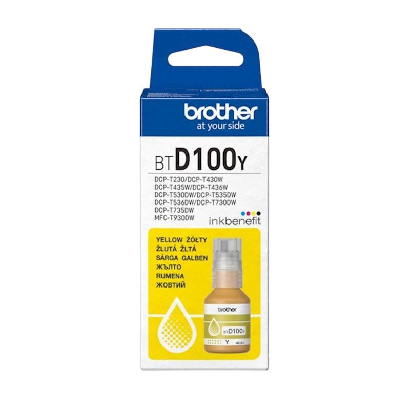 Tinta BROTHER BTD100Y