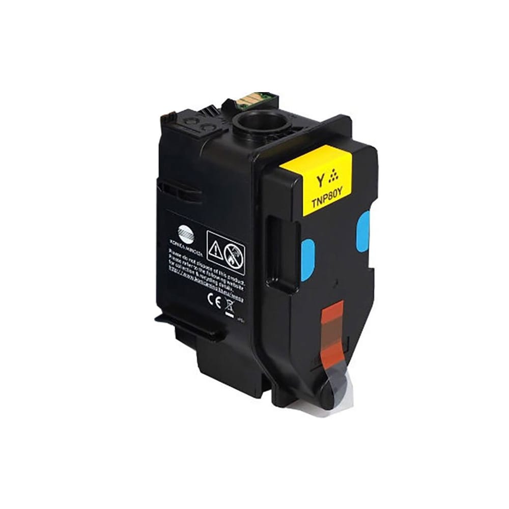 Konica Minolta TNP-80Y, AAJW452, yellow, zamjenski toner