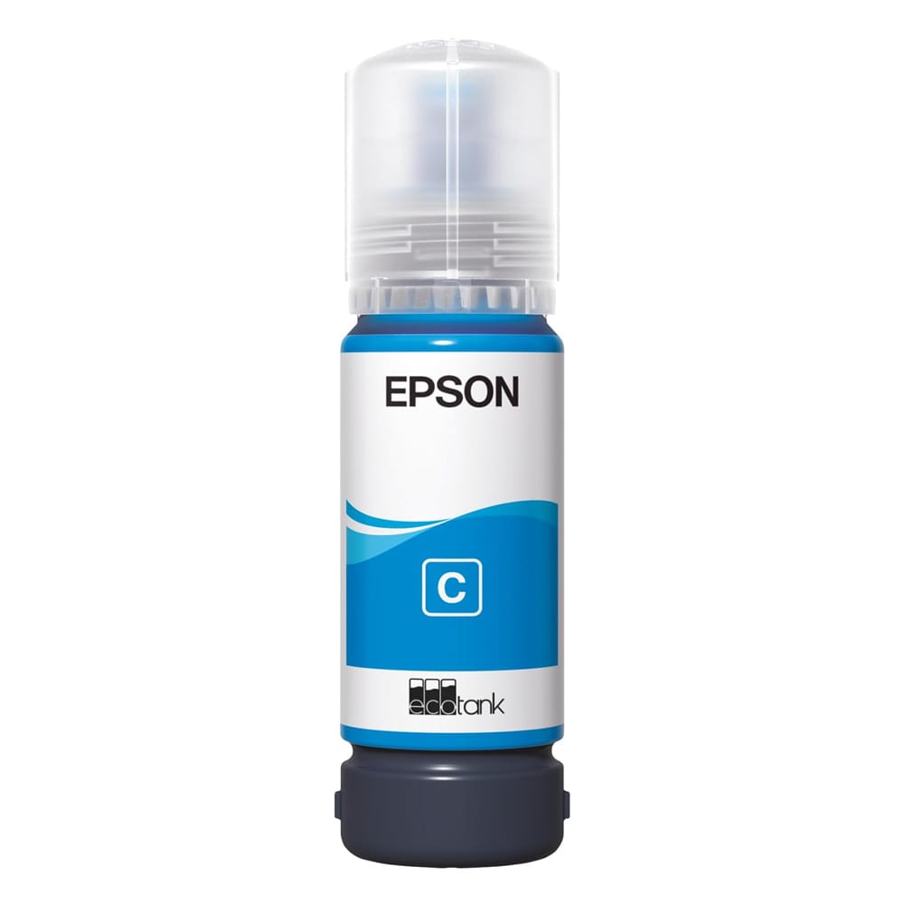 Tinta Epson EcoTank 108 C, C13T09C24A, cyan, 70ml