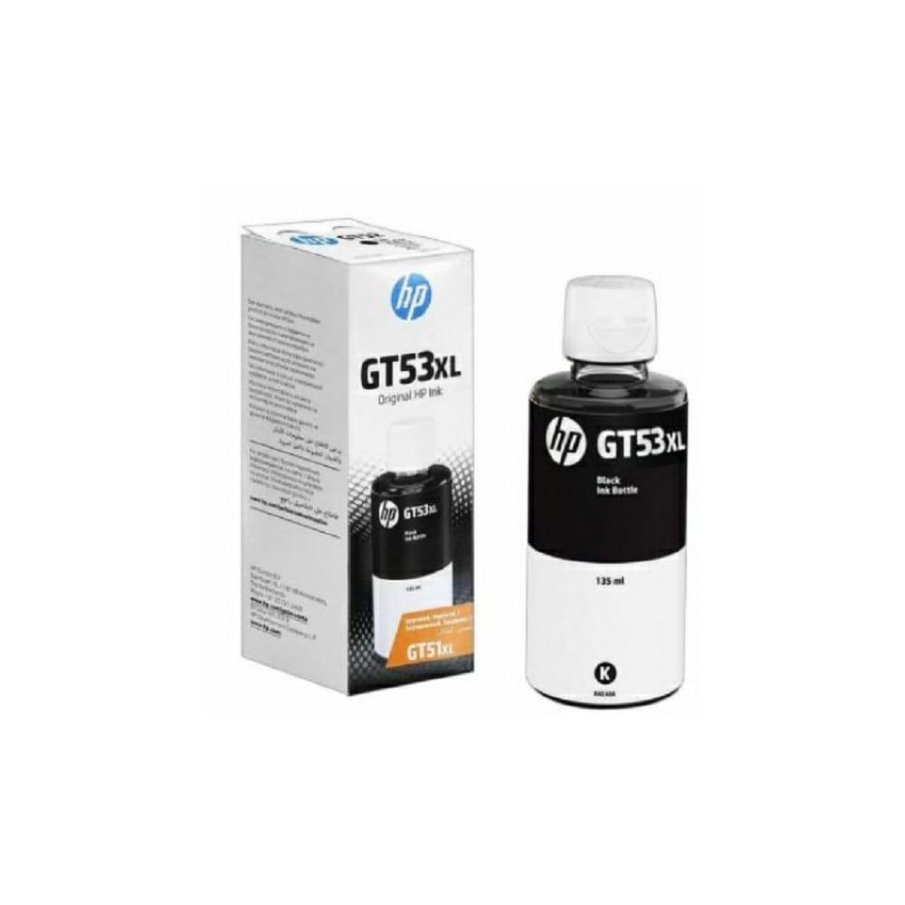 HP GT53 ,135ml, Black, Original Ink Bottle
