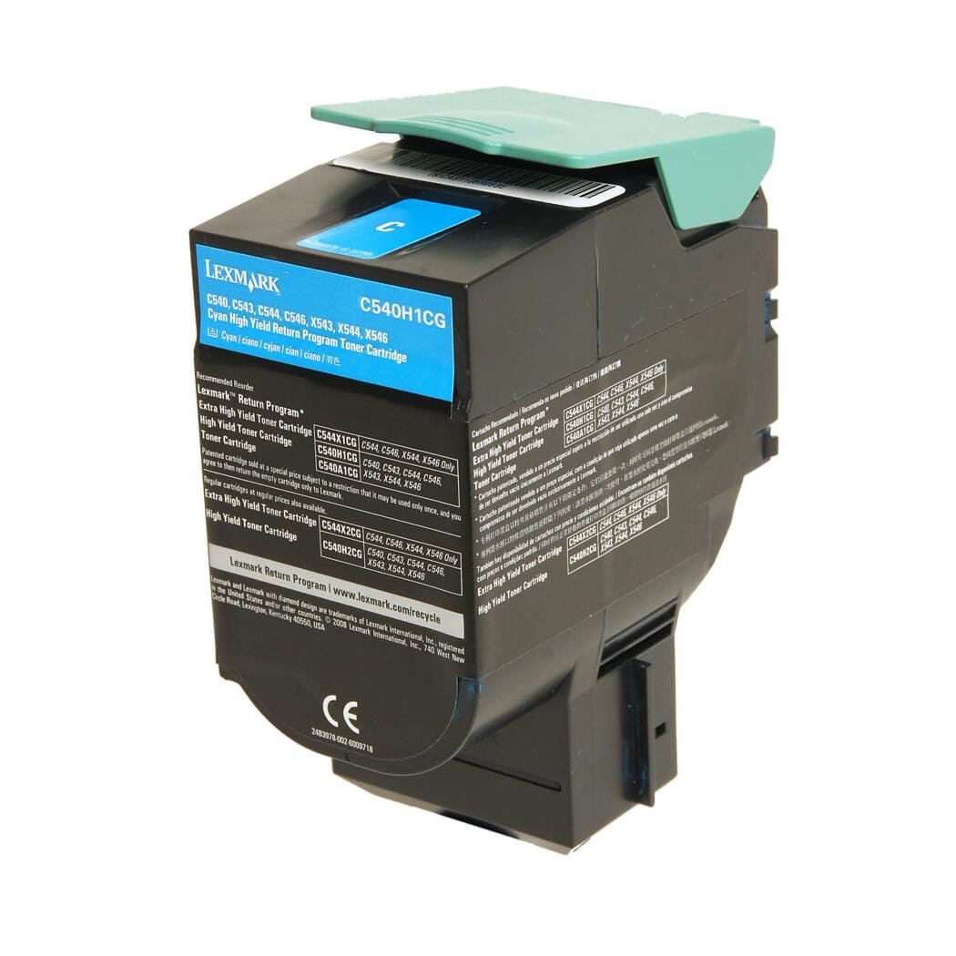 Lexmark C540, C543, C540H1CG, cyan, zamjenski toner